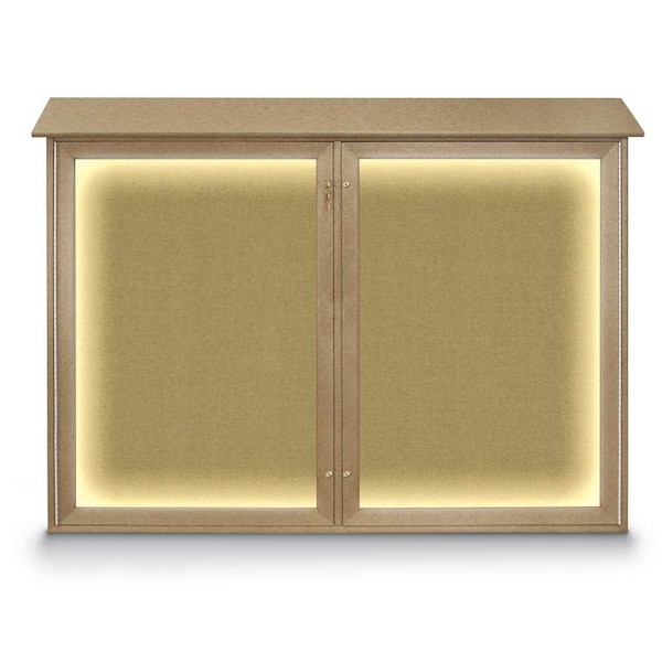 Open Faced Traditional Corkboard, 72x48"